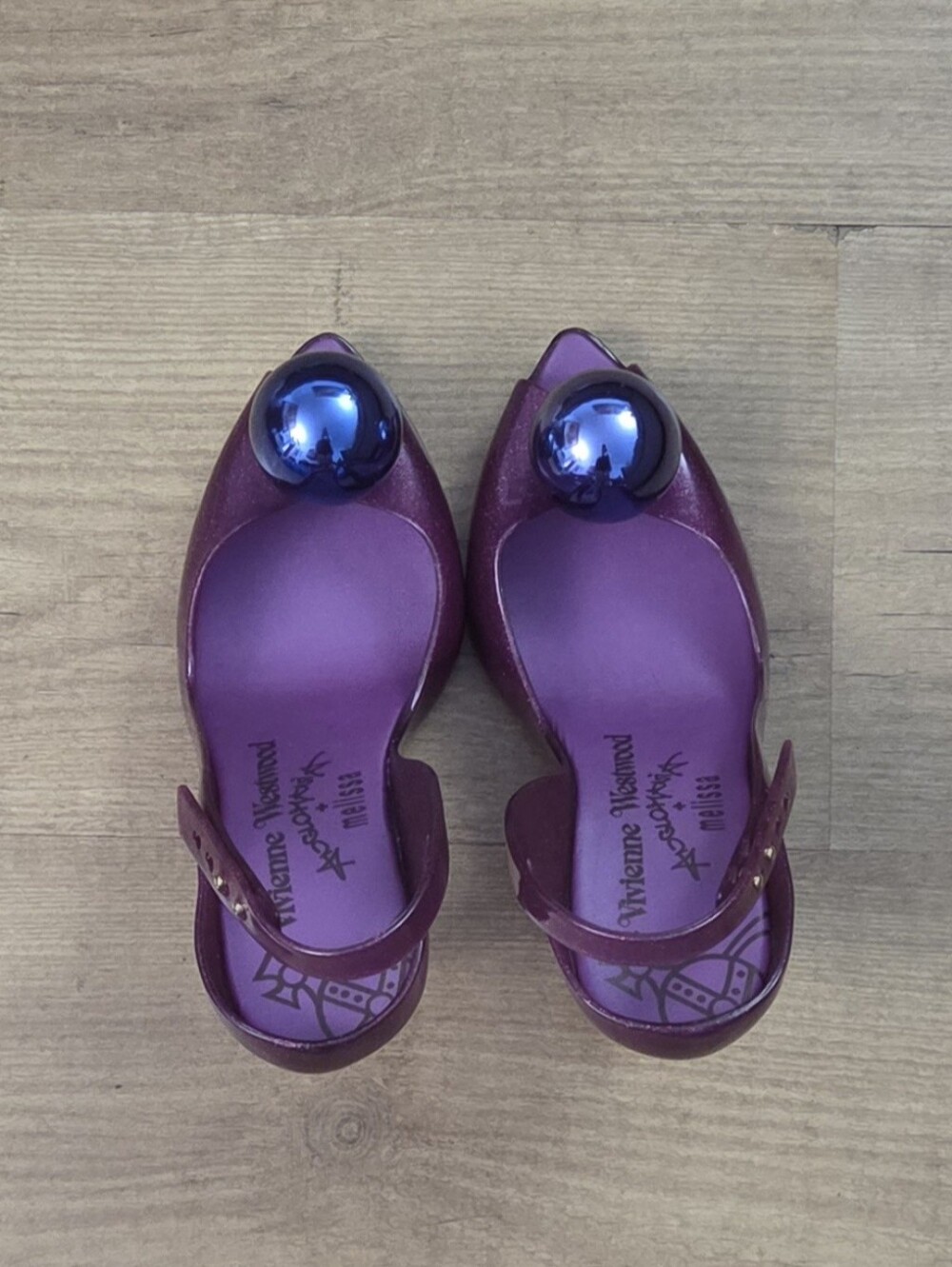 Melissa x Vivienne Westwood Lady Dragon Globe Heels - Picture 8 of 14